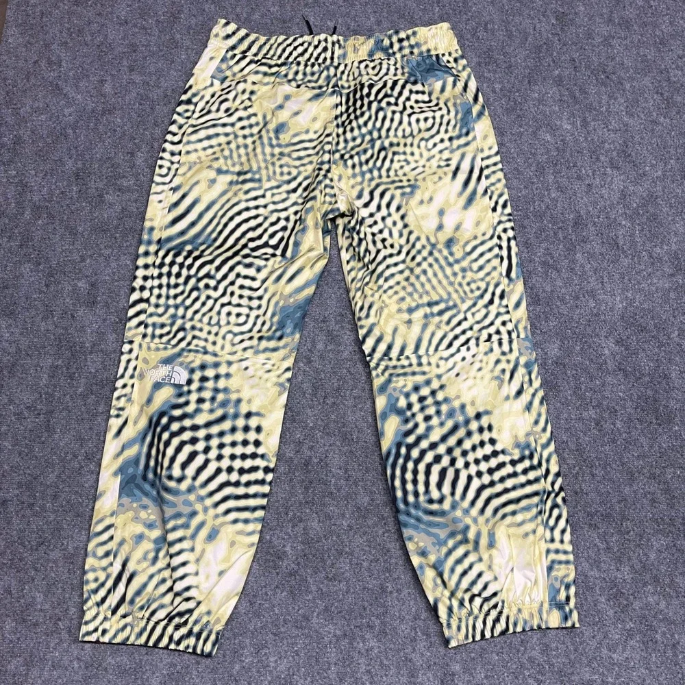 The North Face Build Up Pants Mens Yellow XXL Long Nettle The Lift Print DryVent